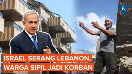 Israel Serang Lebanon Selatan, Warga Sipil Jadi Korban