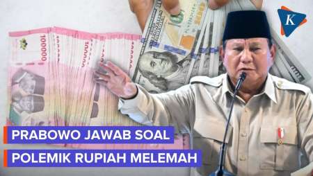 Soal Rupiah Melemah, Prabowo: Orang Desa Gak Pakai Dollar AS Kok
