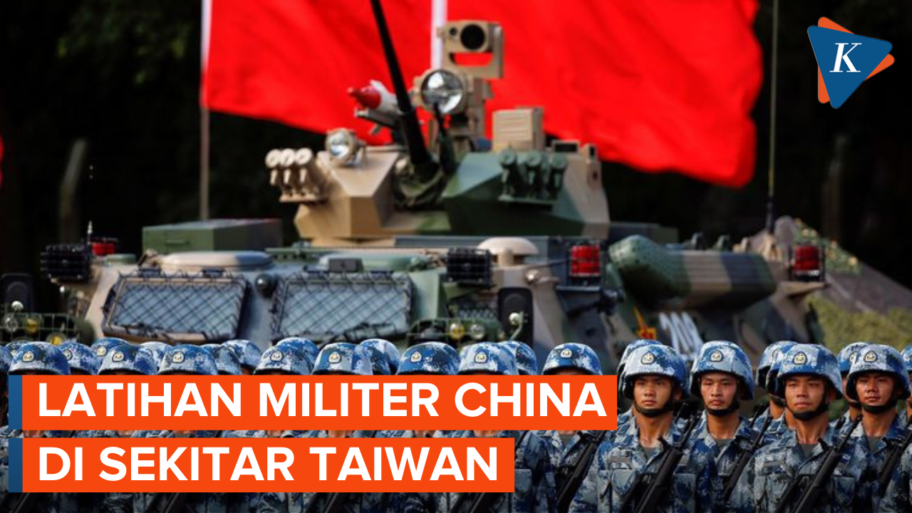 China Gelar Latihan Militer di Sekitar Taiwan Respons Pertemuan Presiden Taiwan dan Ketua DPR AS