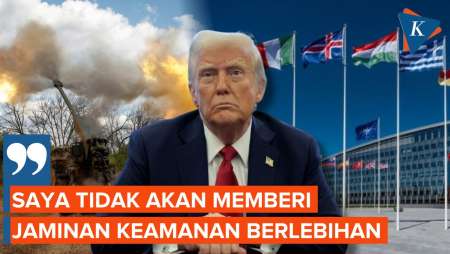 Trump Ogah Beri Jaminan Keamanan untuk Ukraina