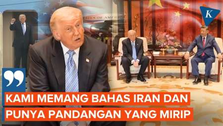 Sebelum Tinggalkan China, Trump-Xi Jinping Bahas Iran Di Zhongnanhai