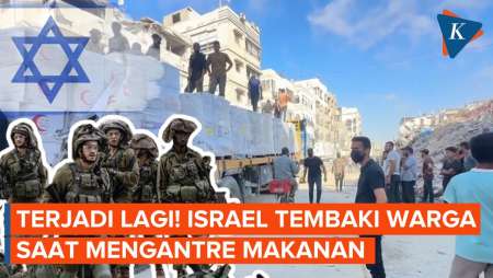 Israel Kembali Serang Warga Gaza, 67 Orang Tewas Saat Mengantre Bantuan