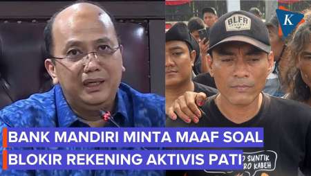 Bank Mandiri Minta Maaf Soal Pemblokiran Rekening Botok Aktivis Pati