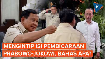 Satu Jam Presiden Prabowo Bertemu Jokowi, Bahas Apa?