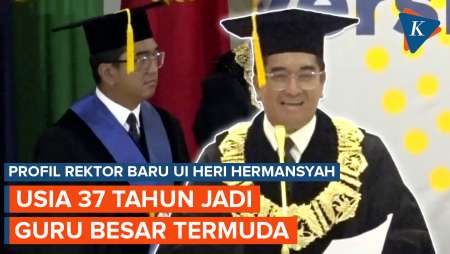 Profil Rektor Baru UI Heri Hermansyah, Usia 37 Tahun Jadi Guru Besar Termuda