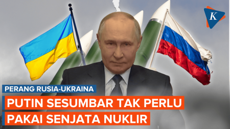 Putin Sesumbar Tak Perlu Gunakan Nuklir dalam Perang Lawan Ukraina