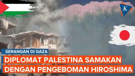 Diplomat Palestina Ungkap Kesamaan Serangan Gaza dan Pengeboman Hiroshima di…