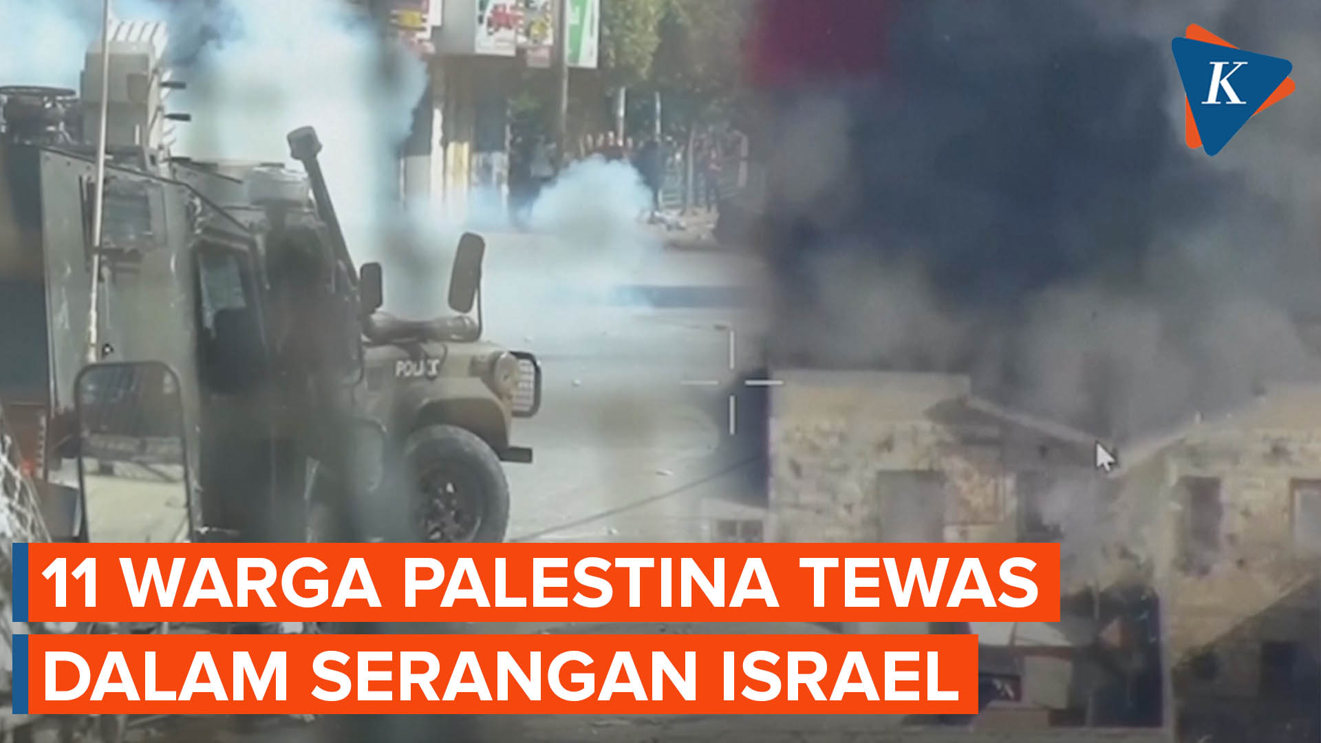 Serangan Israel di Nablus Tepi Barat Tewaskan 11 Warga Palestina