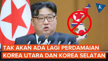 Kim Jong Un Sebut Tak Ada Lagi Upaya Rekonsiliasi Korut dengan Korsel