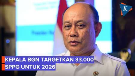 Kepala BGN Targetkan 33.000 SPPG Untuk 2026