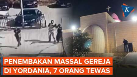 Penembakan di Gereja Yordania, 7 Orang Tewas