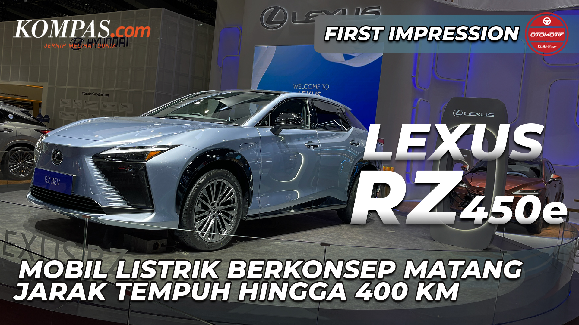 FIRST IMPRESSION | Lexus RZ 450e | Mobil Listrik Berkonsep Matang