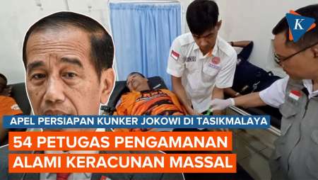 Kronologi Petugas Keracunan Massal Usai Apel Persiapan Kunker Jokowi di…