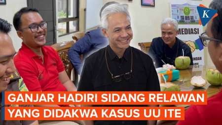 Ganjar Hadiri Sidang Palti Hutabarat, Relawan Ganjar-Mahfud yang Didakwa Kasus…