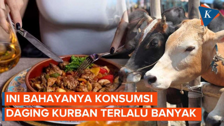 Bahaya Terlalu Banyak Konsumsi Daging Kurban