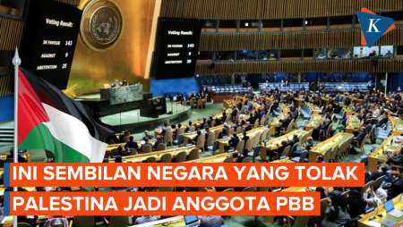 9 Negara yang Menolak Palestina Jadi Anggota PBB di Sidang Majelis Umum PBB