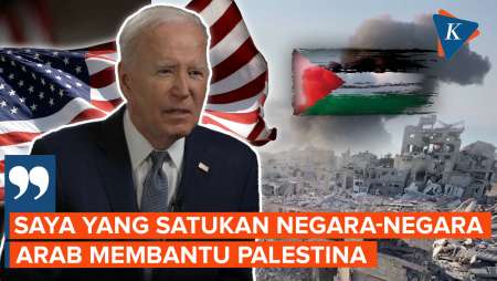 Klaim Dirinya Paling Berjasa Bantu Gaza, Biden Panen Kecaman