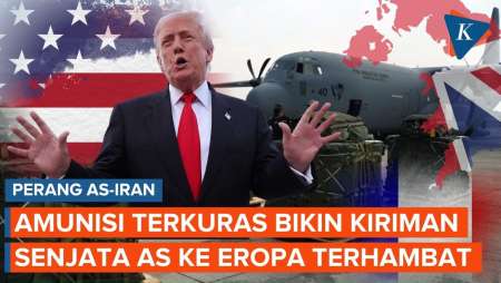 Stok Terkuras Lawan Iran, Ekspor Senjata AS Ke Eropa Kini Terhambat