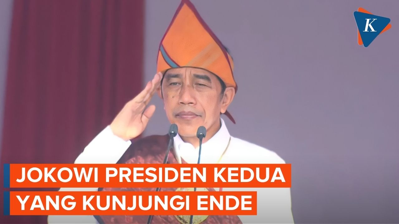 Jokowi Pimpin Upacara Hari Lahir Pancasila di Ende