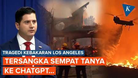 Tersangka Kebakaran Maut Los Angeles Ditangkap, Terancam 20 Tahun Penjara