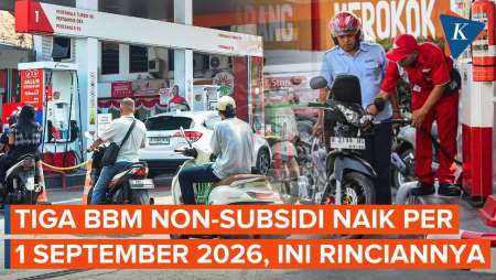 Harga Pertamax Turbo, Dexlite, Dan Pertamina Dex Naik Mulai 1 September 2026