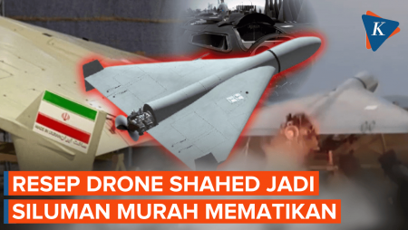 Bedah Keunggulan Drone Shahed Iran, Biaya Murah Kok Susah Dilawan?
