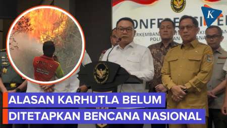 Dudung Jawab Alasan Karhutla Belum Ditetapkan Sebagai Bencana Nasional