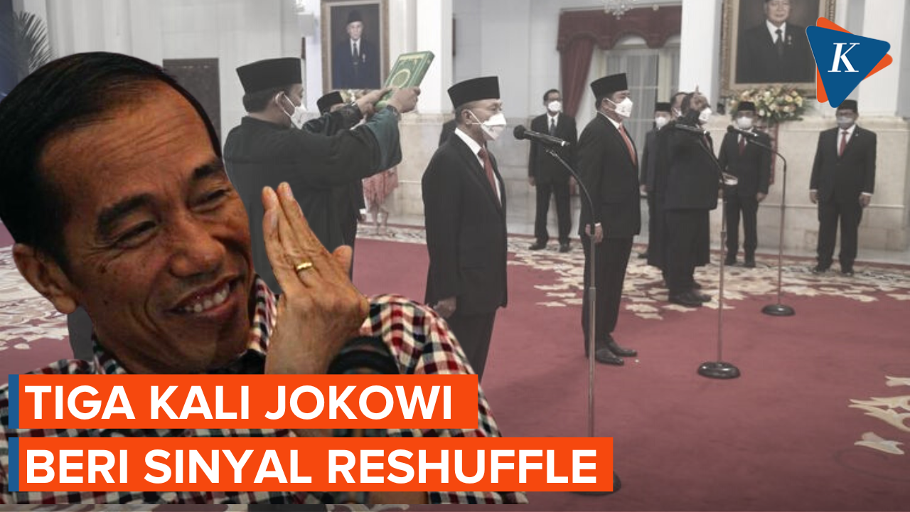 Lagi-lagi Jokowi Tak Membantah akan Ada Reshuffle