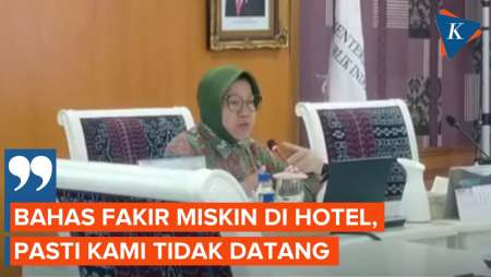 Mensos Risma Ogah Diajak Rapat Bahas Fakir Miskin jika Digelar di Hotel