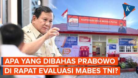 Prabowo Tiba-tiba Pimpin Rapat Di Mabes TNI, Bahas Apa?