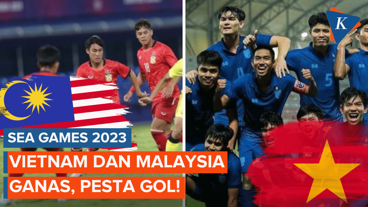 SEA Games 2023: Vietnam dan Malaysia Pesta Gol