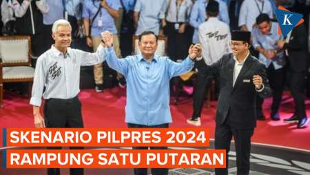 Syarat Pilpres 2024 Berakhir dengan Satu Putaran