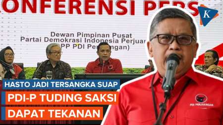 Hasto Jadi Tersangka, PDI-P Tuding Saksi Dapat Tekanan Saat Diperiksa KPK