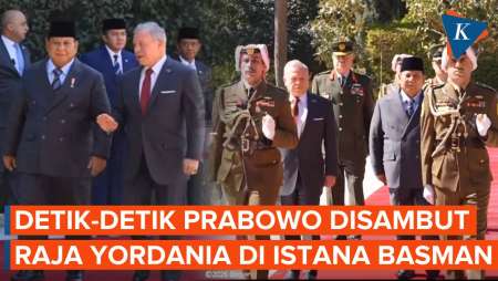 Momen Prabowo Tiba Di Istana Basman, Disambut Raja Yordania Sekaligus Sahabat Lamanya