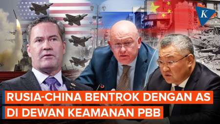 Tak Terima Dituding Picu Perang, AS Bentrok Dengan Rusia-China Di DK PBB
