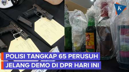 65 Orang Ditangkap Polisi Jelang Demo 27 Agustus, Diduga Hendak Buat Kericuhan