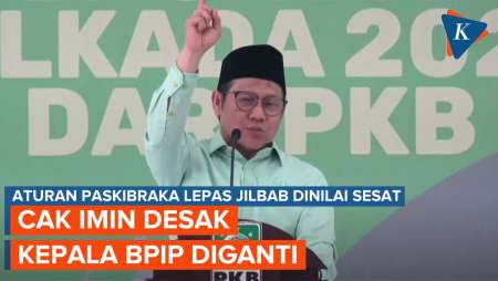 Sebut Aturan Paskibraka Lepas Jilbab Sesat, Cak Imin Desak Kepala BPIP Diganti