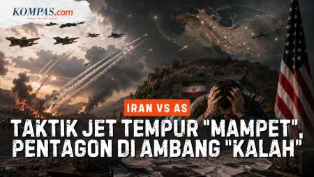 Iran Bikin AS "Buntu": Serangan Jet Tempur Tak Mempan, Kelimpungan Cari Siasat Keluar Perang