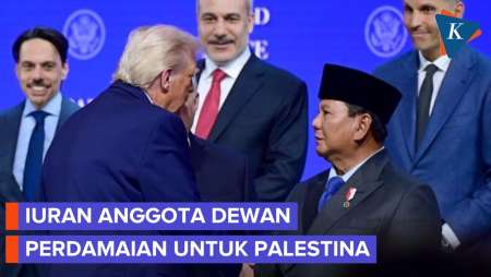 Menlu Sebut Iuran Anggota Dewan Perdamaian Buatan Trump Untuk Rekonstruksi Palestina