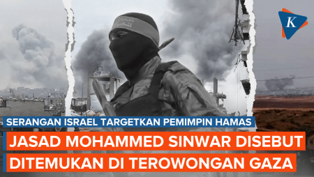 Jasad Pemimpin Hamas Mohammed Sinwar Ditemukan di Terowongan Gaza