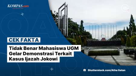 Tidak Benar Mahasiswa UGM Gelar Demonstrasi Terkait Kasus Ijazah Jokowi
