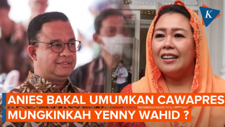 Cawapres Anies Diumumkan Usai Pulang Haji, Yenny Wahid Masuk Bursa?