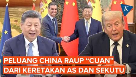 Bagaimana China Bisa Raup "Cuan" Dari Keretakan AS Dan Sekutunya?