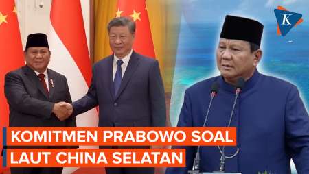 Soal Laut China Selatan, Prabowo Konsisten Ingin Mempertahankan Kedaulatan