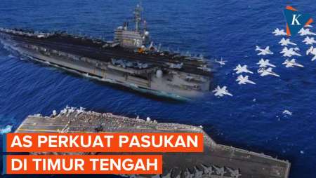 Iran-Israel Memanas! AS Perkuat Pasukan di Timur Tengah, Ada Apa?
