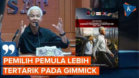 Ganjar Sebut Pemilih Muda Tak Terlalu Tertarik Visi Misi, tapi Gimmick Politik