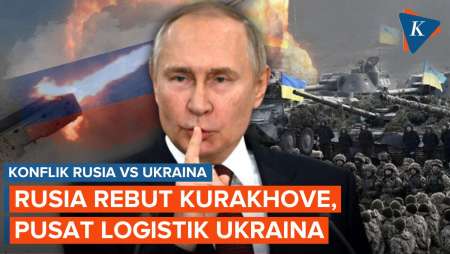 Rusia Klaim Kuasai Pusat Logistik Ukraina di Kurakhove