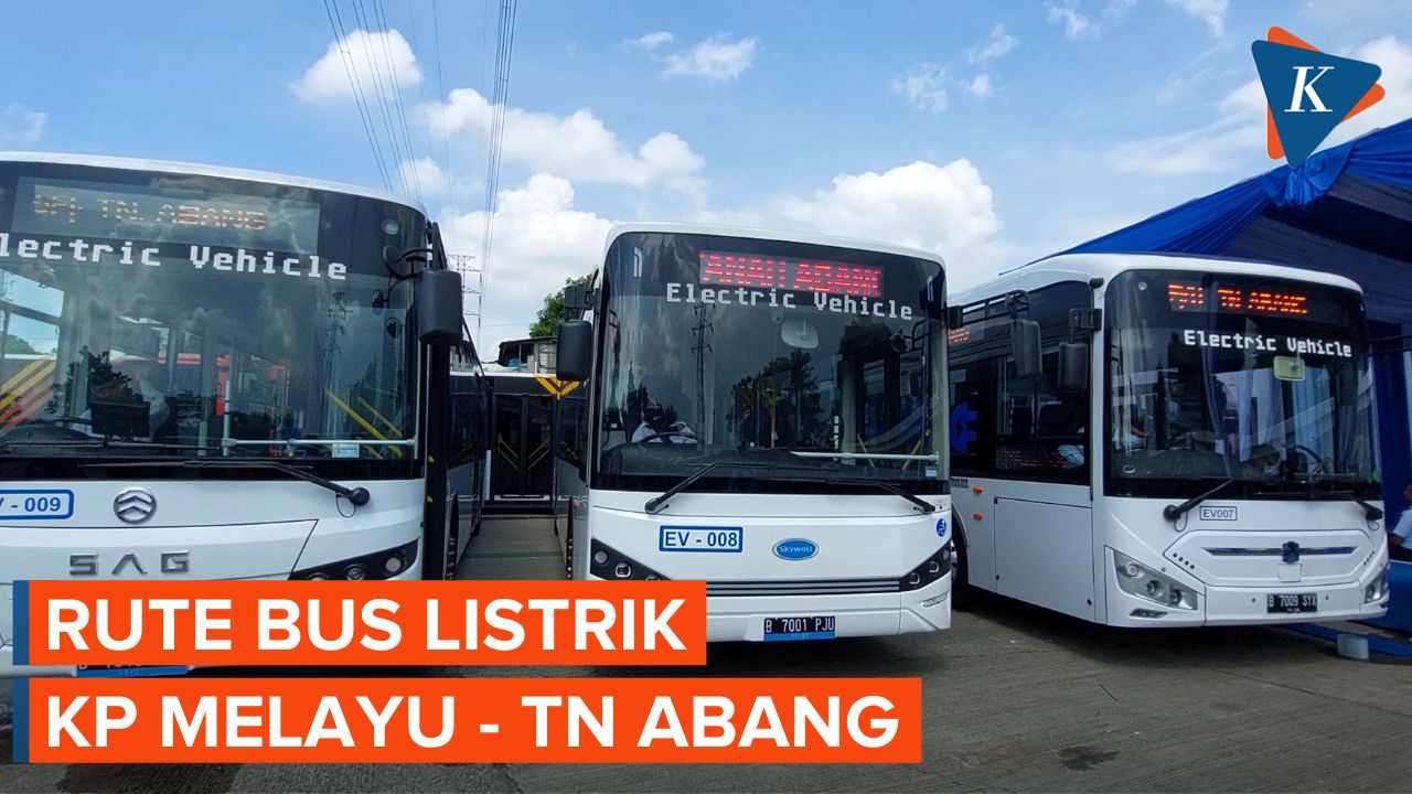TransJakarta Uji Coba Tiga Bus Listrik Baru, Ini Rutenya