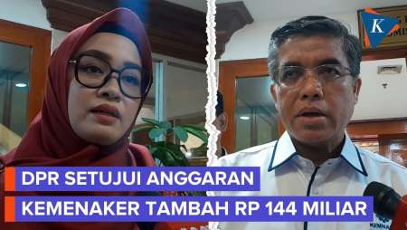 Anggaran Kemenaker Ditambah Rp 144 M, Termasuk Untuk Program Magang