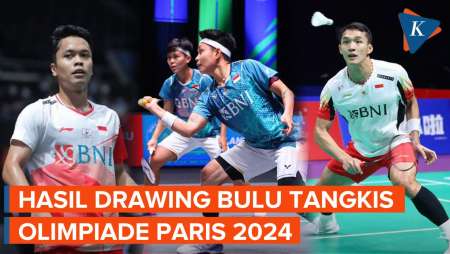 Hasil Undian Bulu Tangkis Olimpiade Paris 2024, Drawing Ganda Putra Ditunda